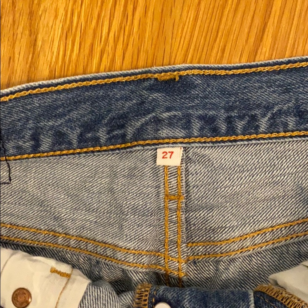 Levi Jean Denim Skirt - Picture 2 of 3